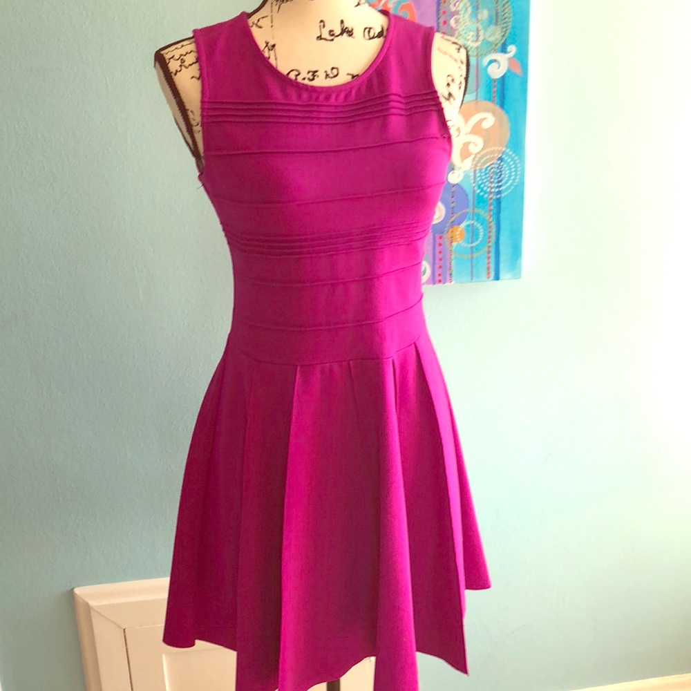 Parker fit and flair dress size medium